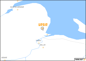 map of Upsir