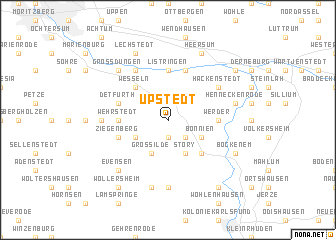 map of Upstedt