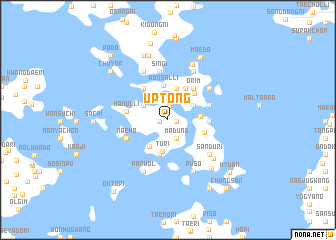 map of Ŭptong