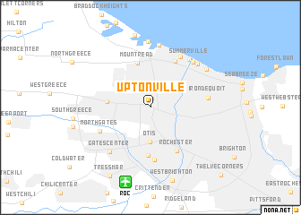 map of Uptonville