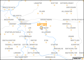 map of Upton