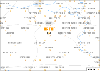 map of Upton