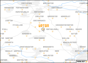 map of Upton