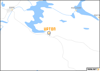 map of Upton