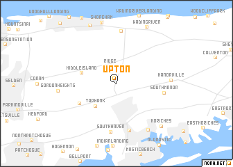 map of Upton