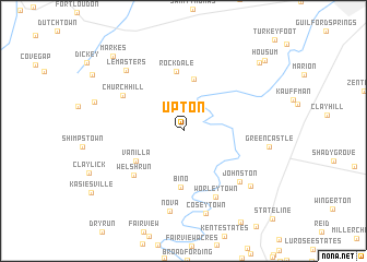 map of Upton