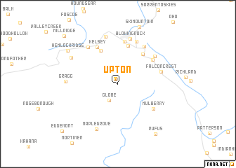 map of Upton