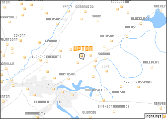 map of Upton