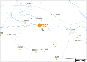 map of Upton