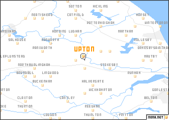 map of Upton