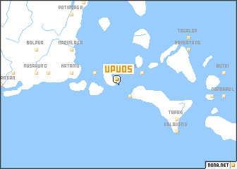 map of Upuos