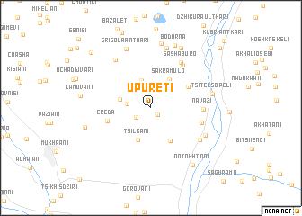 map of Upureti