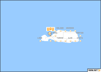 map of Upu