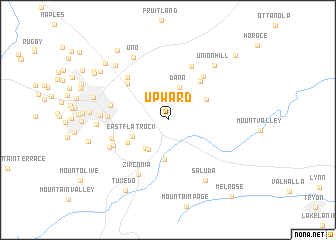 map of Upward
