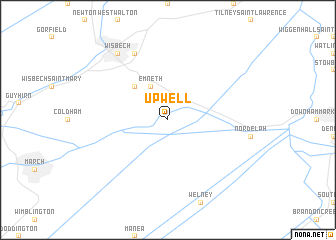 map of Upwell