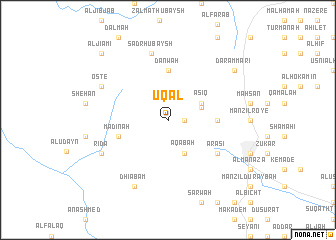 map of ‘Uqal