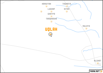 map of ‘Uqlah