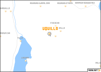 map of Uquilla