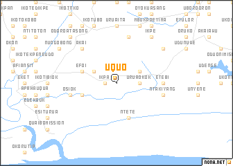 map of Uquo