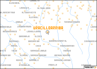 map of Uracillo Arriba