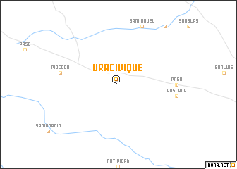 map of Uracivique