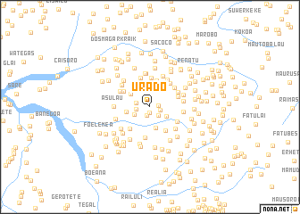 map of Urado