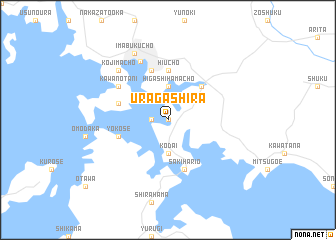 map of Uragashira