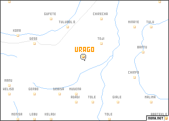 map of Urago