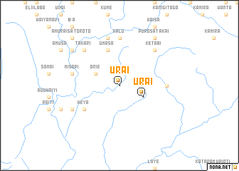 map of Urai