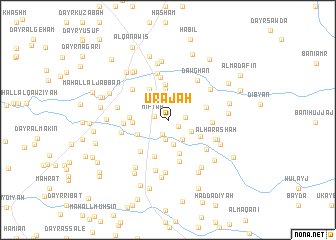 map of ‘Urājah