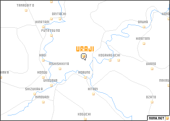 map of Uraji