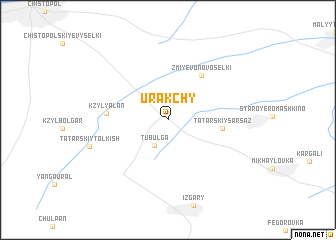 map of Urakchy