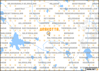 map of Urakotta