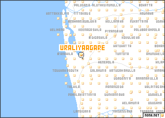 map of Uraliya-agare