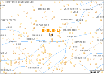 map of Uralwāla