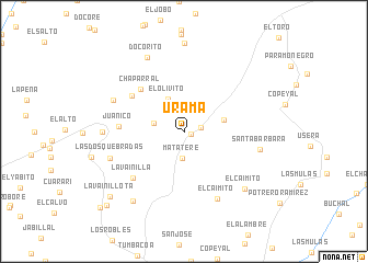 map of Urama