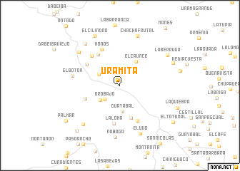 map of Uramita