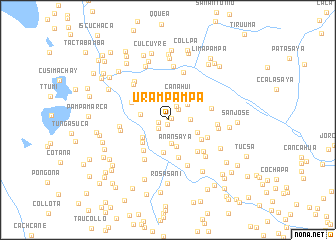 map of Urampampa