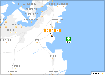 map of Uranaka