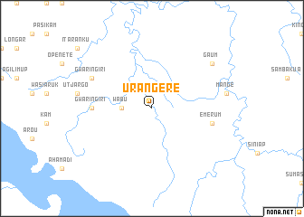 map of Urangere