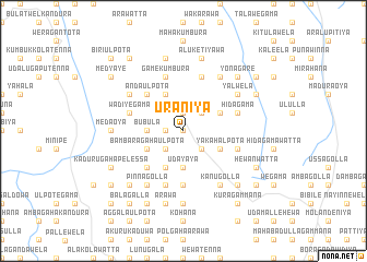 map of Uraniya