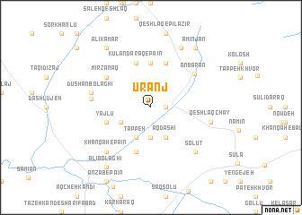 map of Ūranj