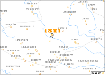 map of Urañon