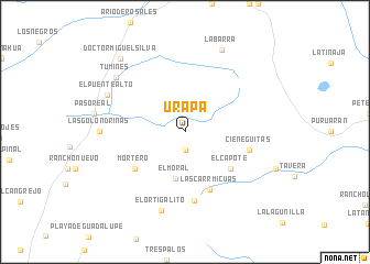 map of Urapa