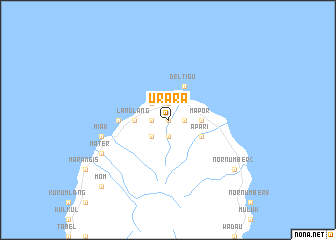 map of Urara