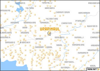 map of Urari-maŭl