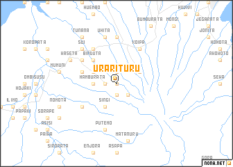 map of Urarituru