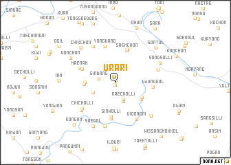 map of Ura-ri