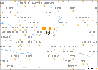 map of Urarte