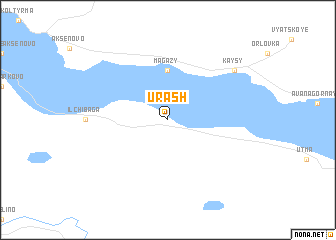 map of Urash